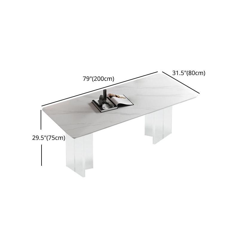 Modern 1/4/5/7 Pieces Dining Set Acrylic Dining Furniture Set /Separate Items