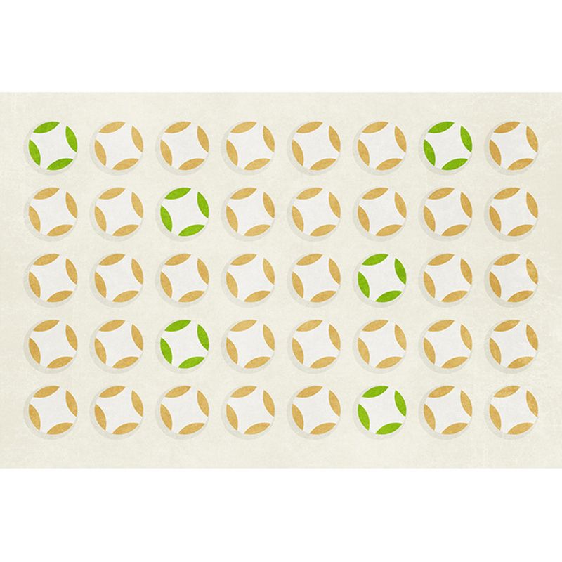 Light Color Modern Area Carpet Polyester Gingham Indoor Rug Non-Slip Backing Carpet for Living Room