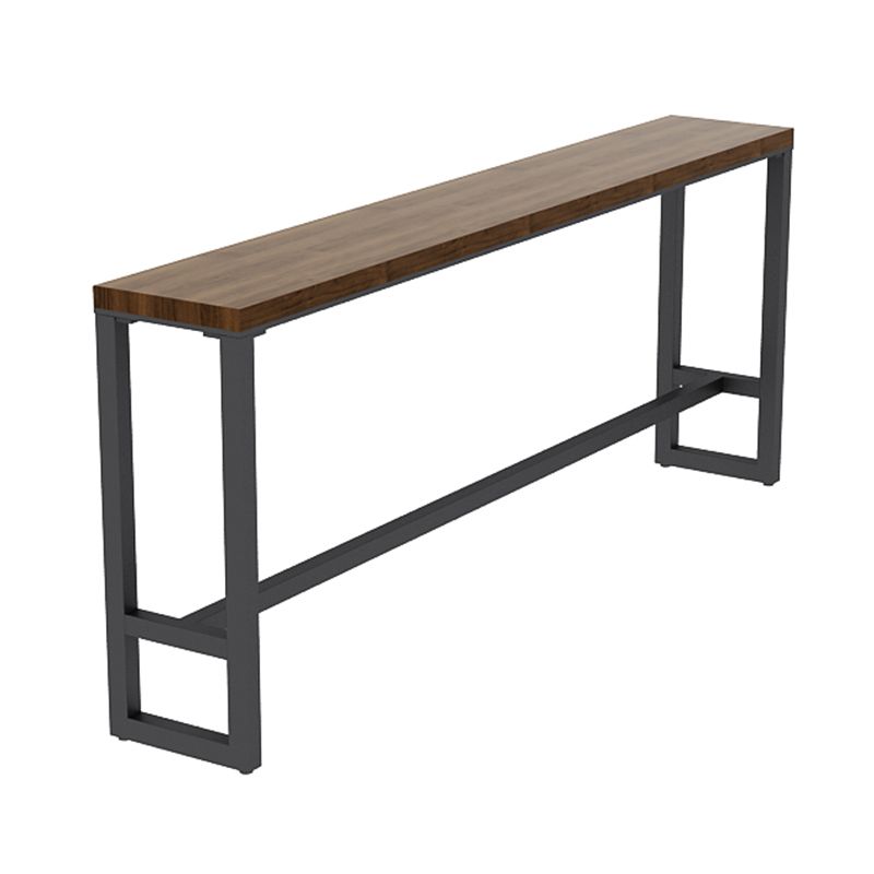 Solid Wood Table Rectangle Dining Table for Kitchen Living Room Coffee Room