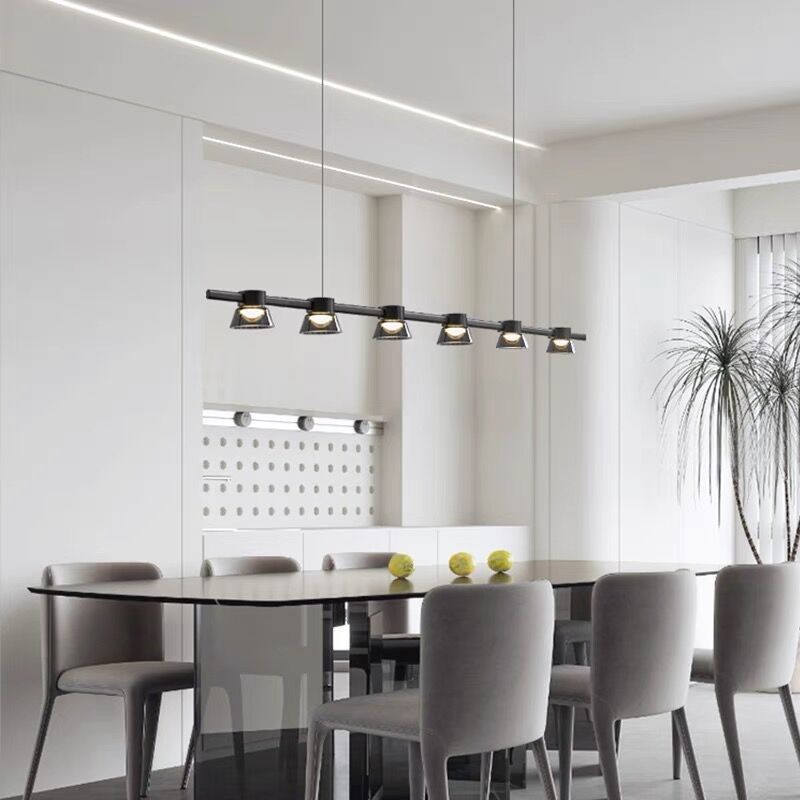 Modern Pendant Lighting Fixtures Glass Island Light Fixture for Living Room