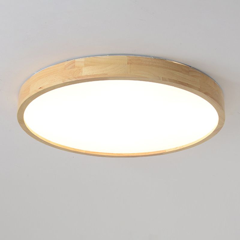 Modern Flush Mount Ceiling Chandelier Wood Flush Mount Lights