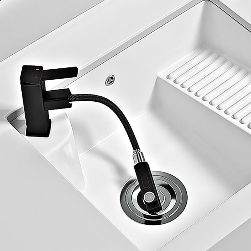 Modern Vessel Lavatory Sink Porcelain with Faucet Bathroom Sink