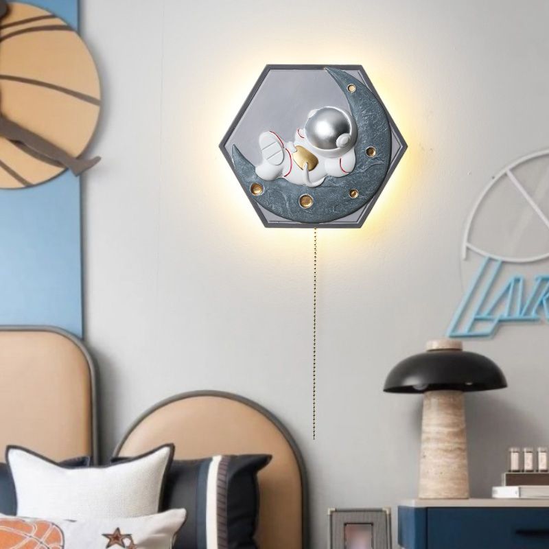 Wall Sconce Lighting Minimalist Wall Mounted Lighting for Kids Bedroom