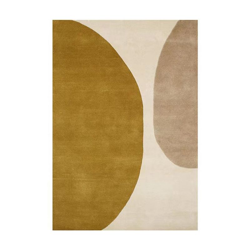 Modern Graphic Pattern Rug Polyester Indoor Carpet Stain Resistant Carpet for Home Decoration