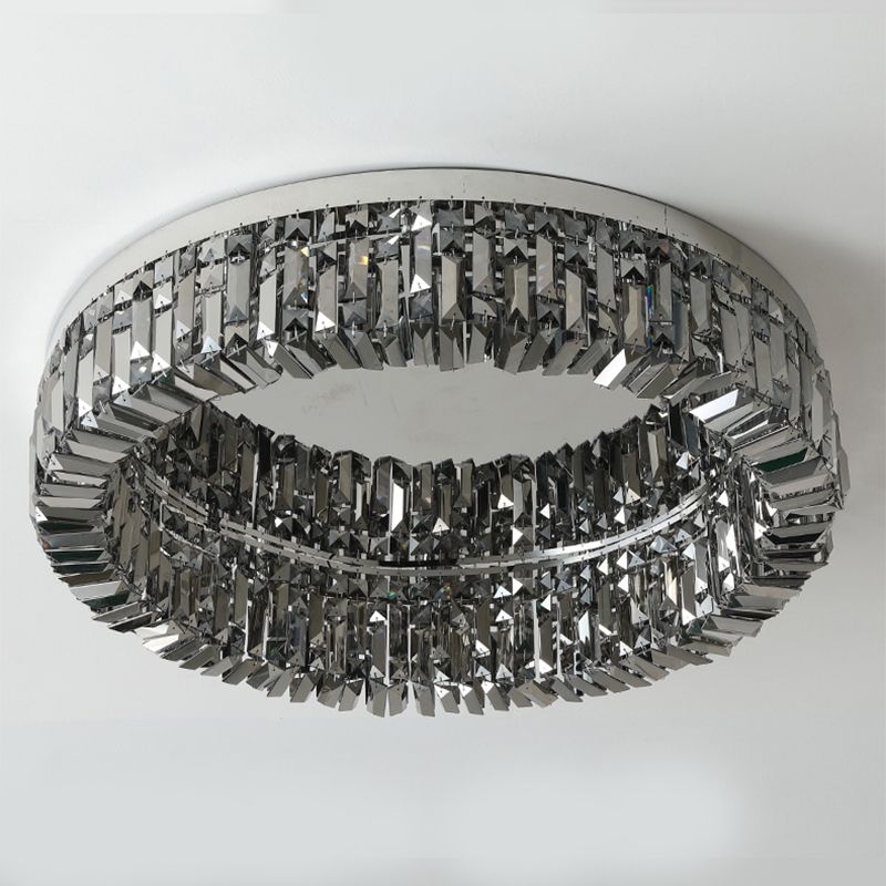 Ringvormige kristallen plafondlamp Moderne stijl inbouwlamp voor woonkamer