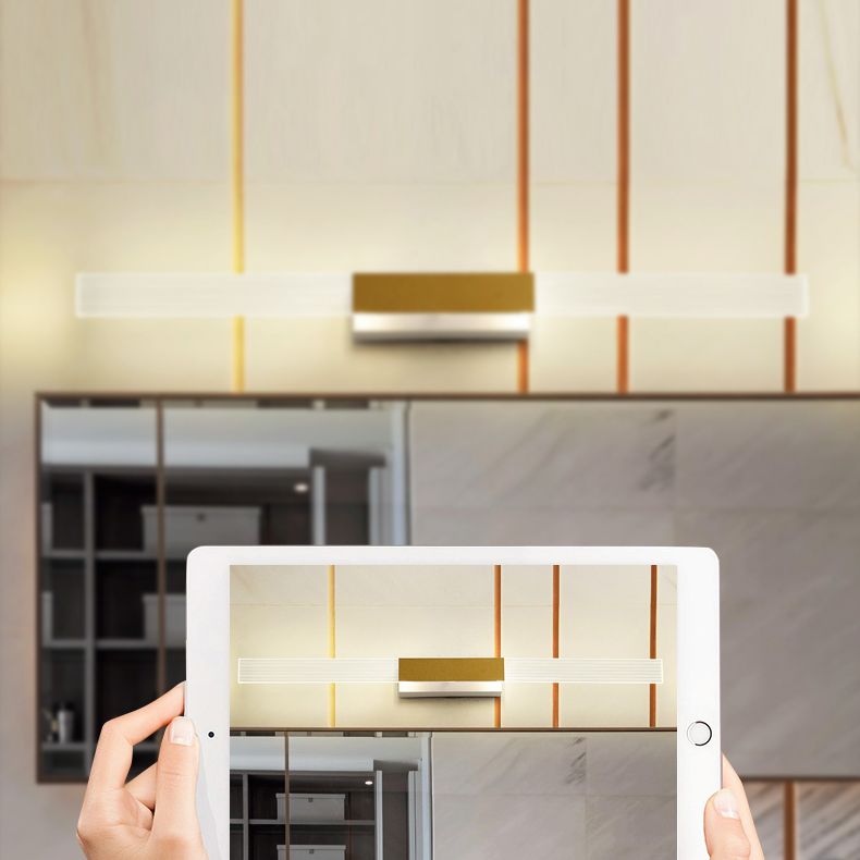 Bande de vanité miroir éclair