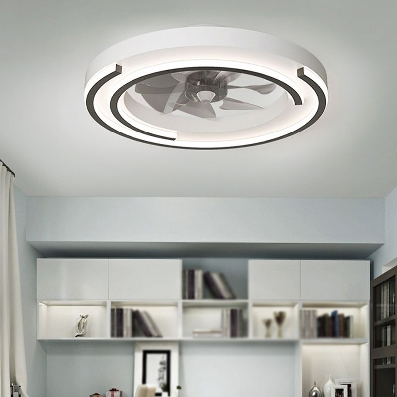 1 illuminazione a soffitto geometrico leggero in stile moderno lampada a montaggio a filo in metallo