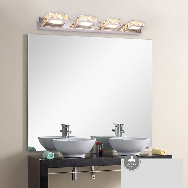 Luci da vanità montate a parete a parete a LED moderni apparecchi di illuminazione da vanità per bagno