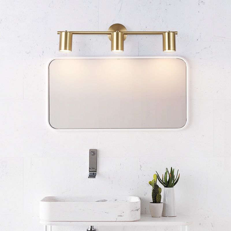 Postmodern Cylinder Vanity Sconce Lights Aluminum Wall Mount Light Fixture for Bathroom