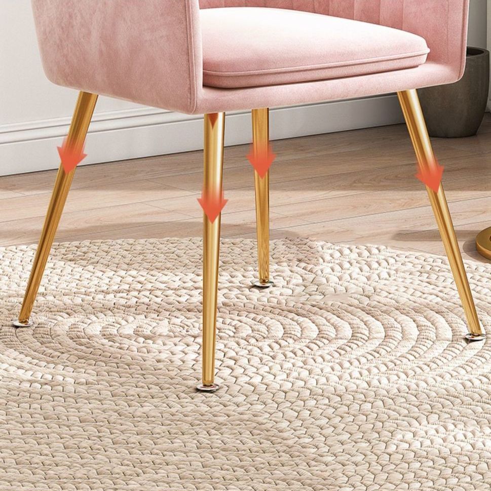 SCANDINAVIE POUDRE POUDRE SOIND CHAISE SOUPE VELVET VELVET MATTE FINE DINS DINDING