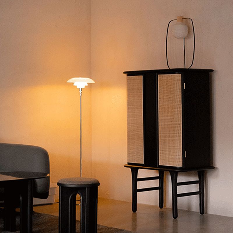 Rectangle Storage Cabinet Solid Wood Standard Cabinet with Doors