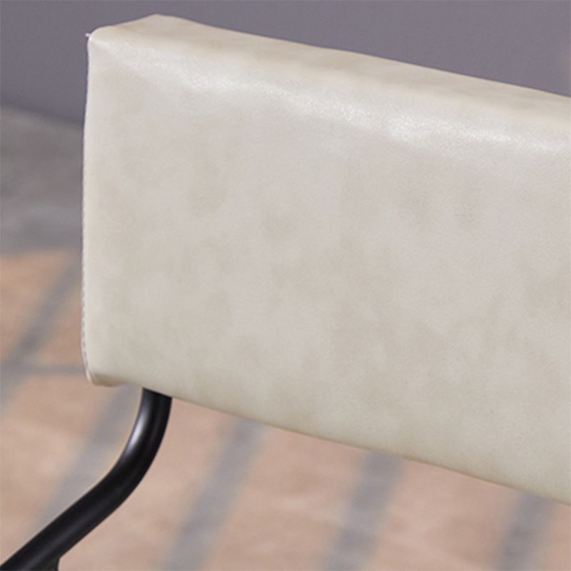 20.47" Wide Industrial Style Single Sofa Chair Fixed Back Armless Chair