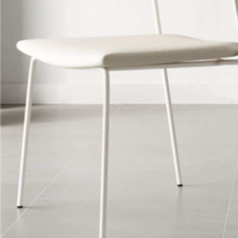 Modern Style 1/2/5/7/9 Pieces Dining Room Table Rectangle Stone Furniture in White