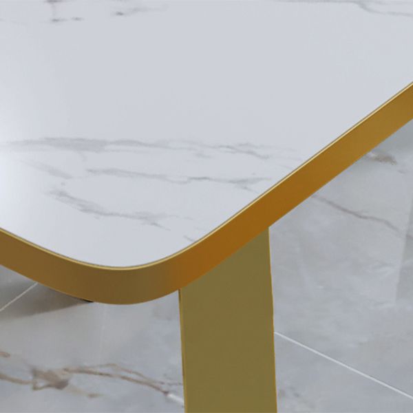 5 Piece Rectangle Shape Wood Top Dining Room Chair and Table Set