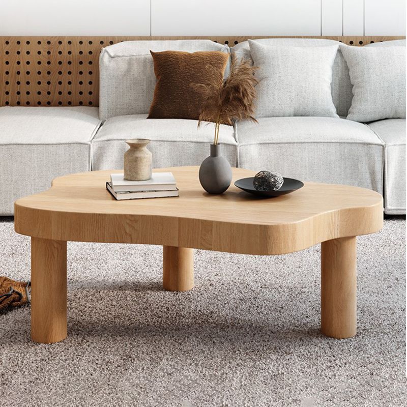 Scandinavian Coffee Table Solid Wood 1 Single Cocktail Table