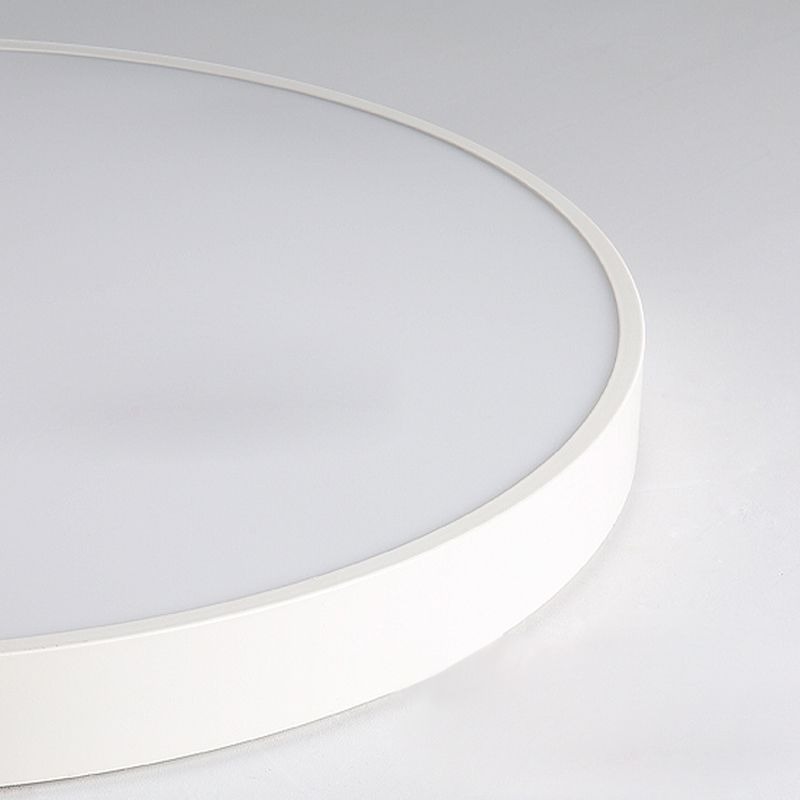 Luminaires de plafond encastrés de simplicité de lumière montée au plafond à LED ronde