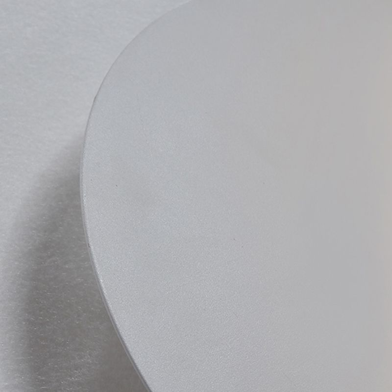 Modern Style Circle Shape Wall Sconce Metal 1 Light Wall Lighting for Bedroom