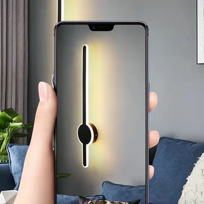 Postmodern Wall Sconce Metal Led Wall Mounted Light Fixture for Living Room