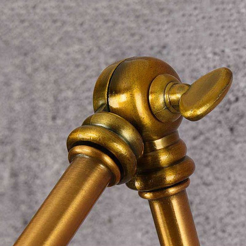 Modern Wall Light Fixture Metal 1 Light Wall Mounted Lighting in Gold