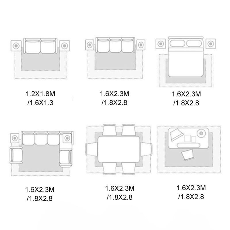 Distressed Graphic Print Rug Polyester Carpet Non-Slip Backing Indoor Rug for Living Room