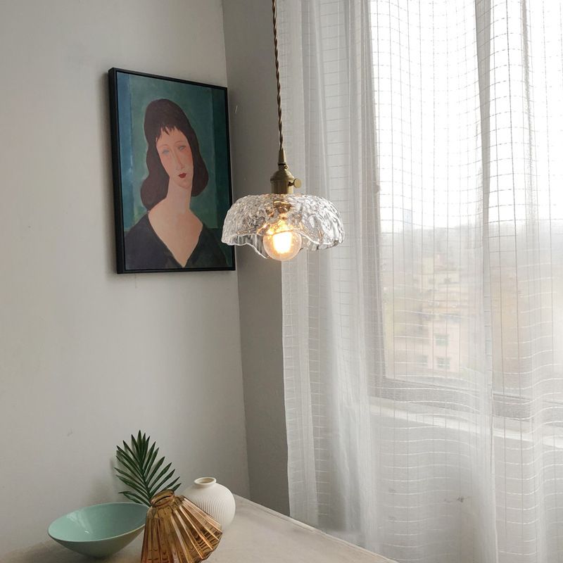 Schüsselglas hängende Leuchte zeitgenössischer Stil Hanges Anhänger Licht für Schlafzimmer