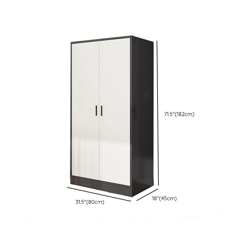 Rectangular Wardrobe Cabinet Modern Simple Wooden Wardrobe Armoire