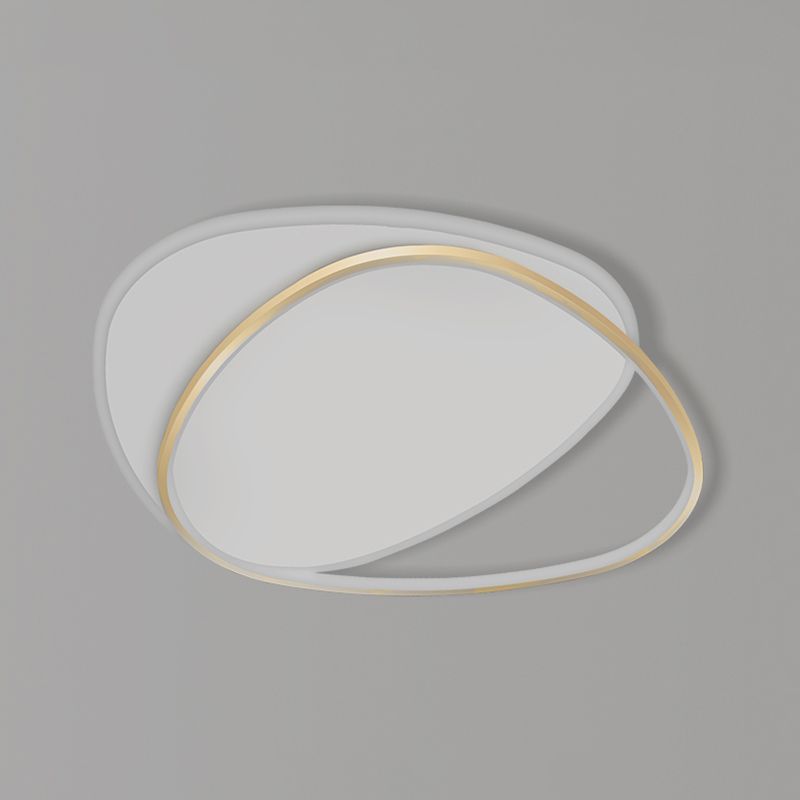 Lampada da soffitto a LED da incasso a soffitto di design dalla linea stile contemporaneo per soggiorno