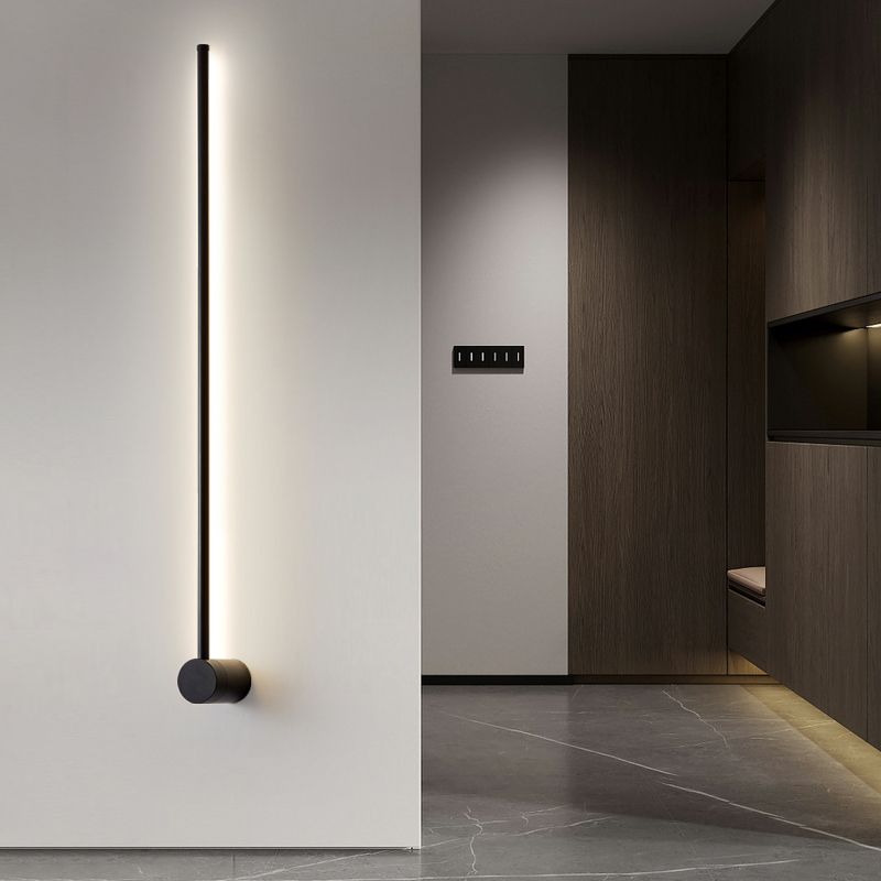 Linear Wall Mounted Lamps Modern Style Metal Multi Lights Wall Lighting Ideas