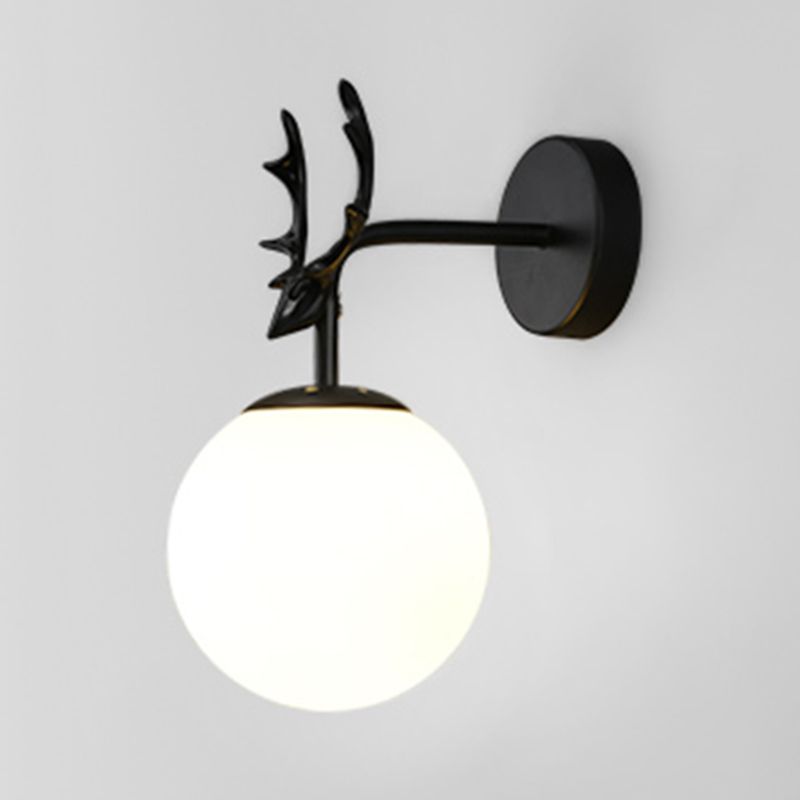 Modern Glass Wall Light Scone Creative Wall Light Fixture for Bedroom