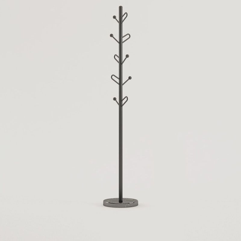 Glam Coat Rack Metal No Distressing Free Standing Entry Hall Tree