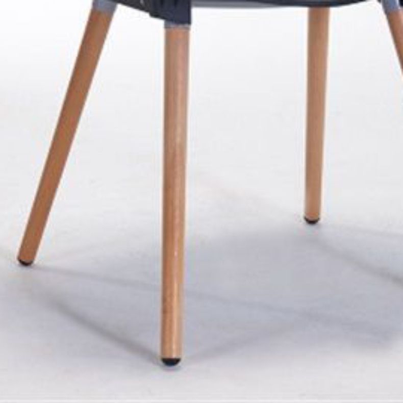 Contemporary Arm Dining Chair Indoor Solid Wood Dining Chair