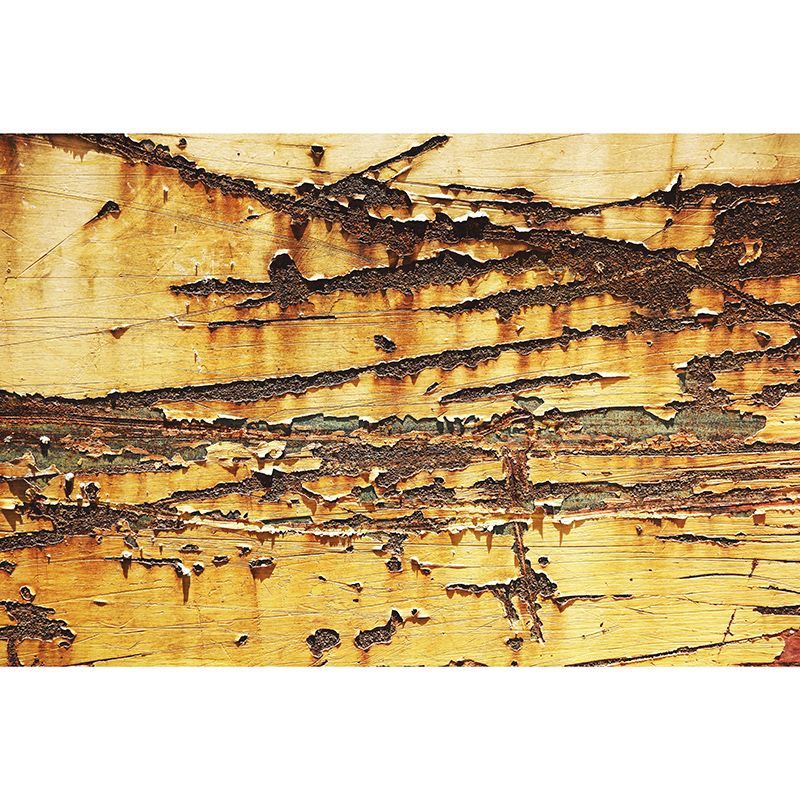 Industrial Style Metal Mural Wallpaper Horizontal Photography Living Room Wall Covering