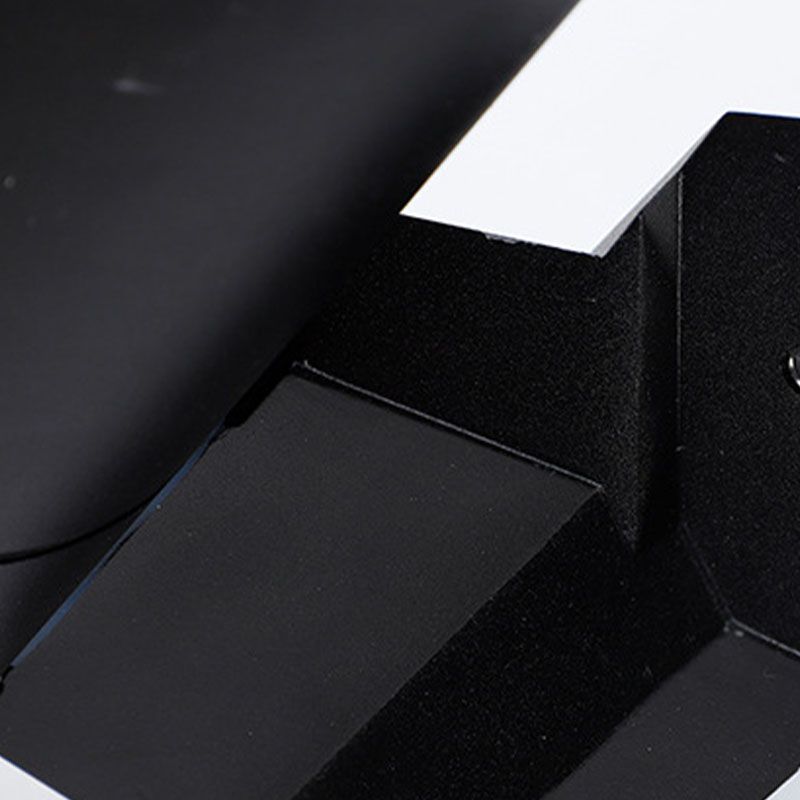 Contemporary Style Metal Wall Sconce with White Glass 1 Light Wall Lamp for Bedside