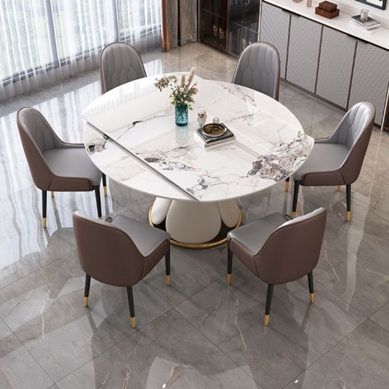 Contemporary Dining Room Table and Chair Set 1/7 Pieces Dining Table Set