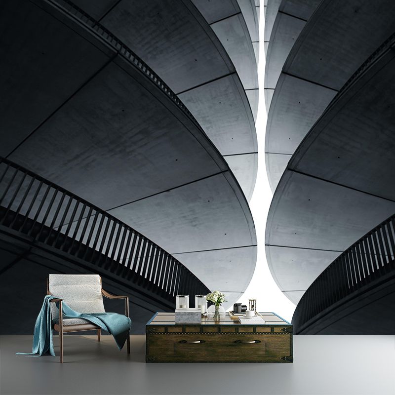 Skyscrapers Wall Mural Decor Environment Friendly Wallpaper for Bedroom