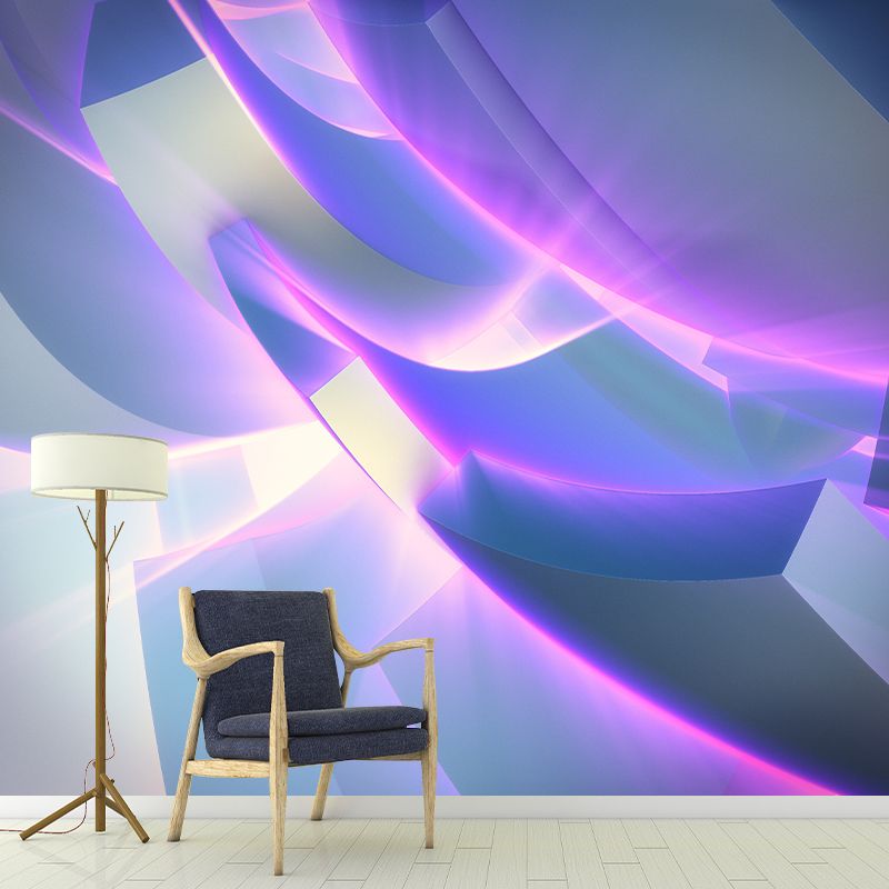 Illustration Mildew Resistant Mural Wallpaper Psychedelic Background Indoor Wall Mural
