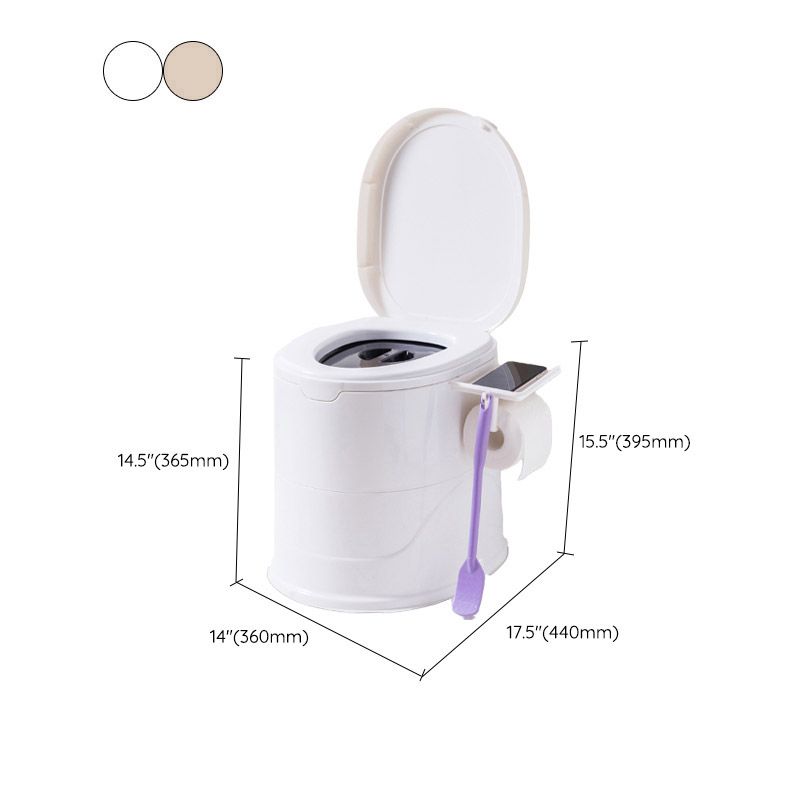 Floor Mounted ABS Flush Toilet One-Piece Toilet Modern Toilet