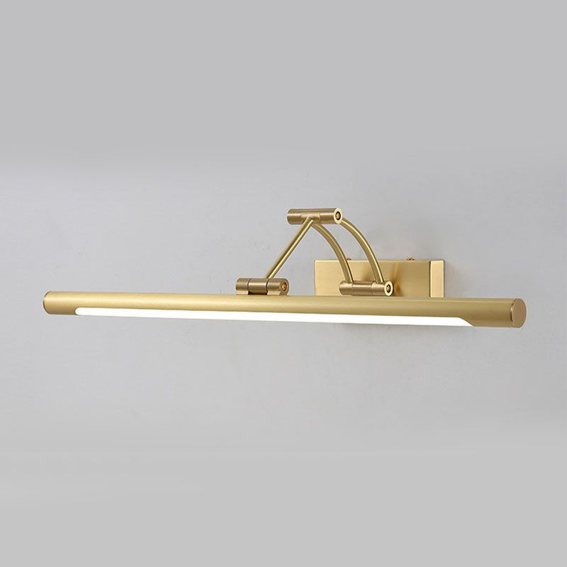 Adjustable Arm Sconce Light Fixture Modern Copper 1 Light Wall Lighting