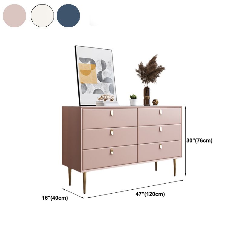 Glam Wooden Storage Chest Bedroom 16" Wide Chest with Drawers