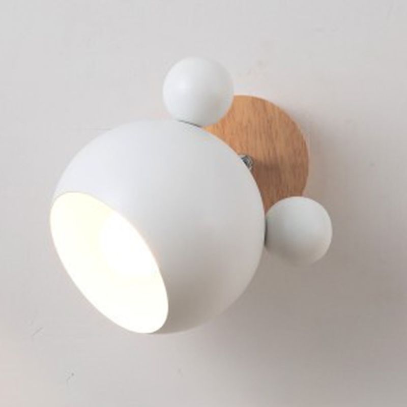 Nordic Colorful Wall Light Fixture Creative Wall Light Sconce for Bedroom