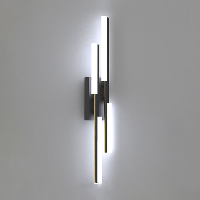 Linear Wall Light Wall Mounted Reading Lights Modern Bathroom Wall Sconces with Acrylic Shade