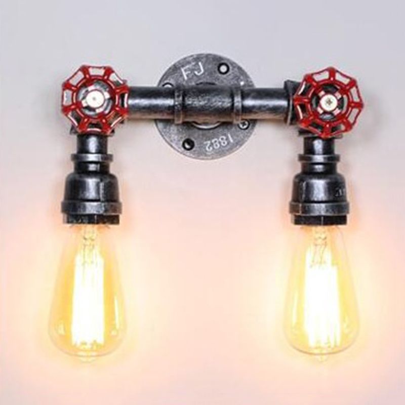 Illuminazione con pale sconce a 2 co-teaggio Luce montata a parete metallica industriale per il ristorante