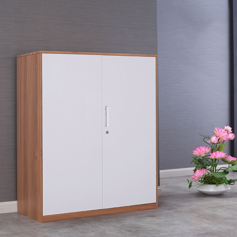 Industrial File Cabinet Adjustable Storage Shelves Wood Fireproof Cabinet