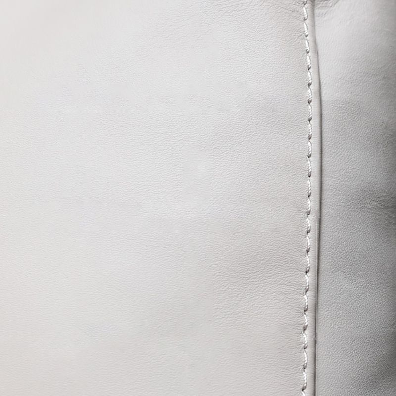 Mid-Century Modern Sled Arm Chair Faux Leather Accent Armchair for Living Room