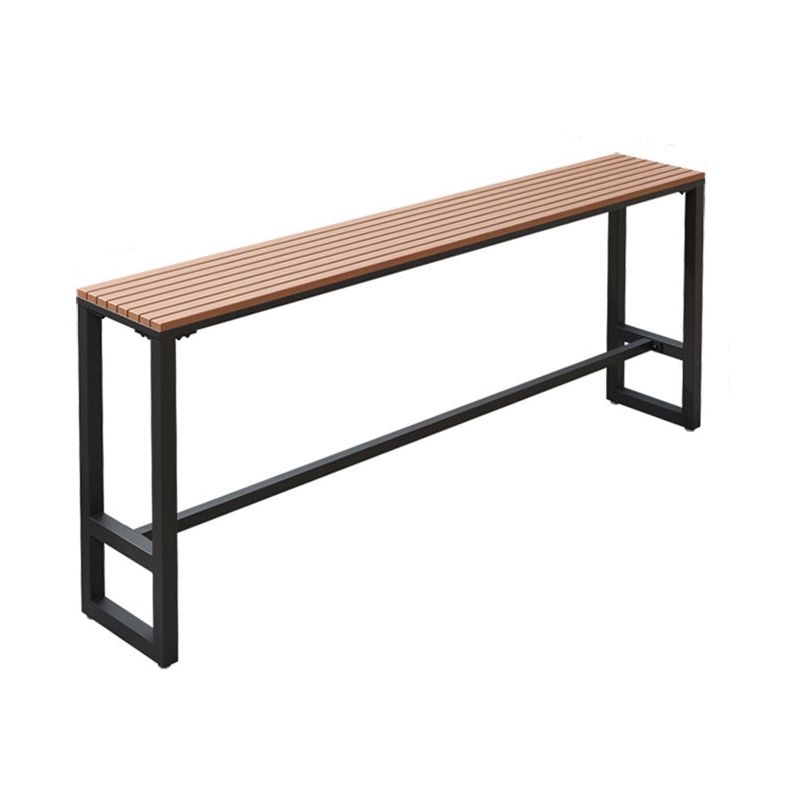 Industrial Brown Bar Table Set 1/2/5 Pieces Wood Counter Table for Indoor