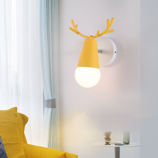 Luz de pared de una sola luz de pared de pared de metal única luz de pared de pared de luz individual