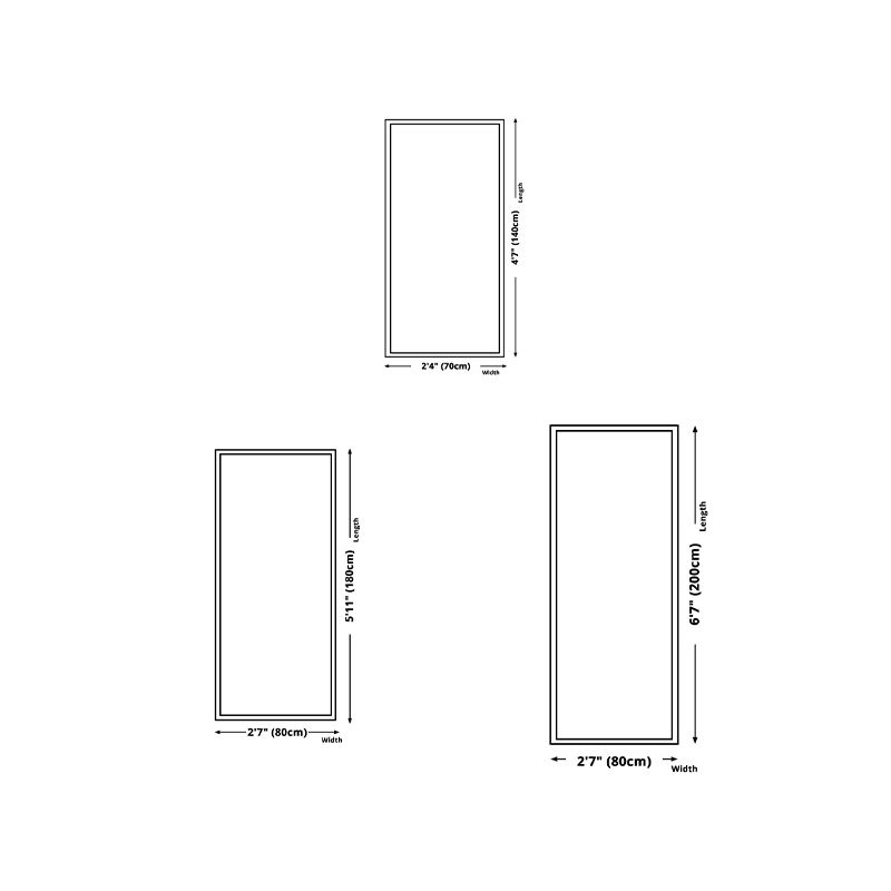 Contemporary Rug Fancy Contrast Panel Rug Polyester Washable Carpet with Non-Slip Backing