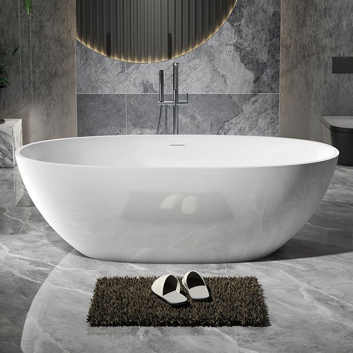 Stone Soaking Modern Bathtub Antique Finish Freestanding Bath Tub