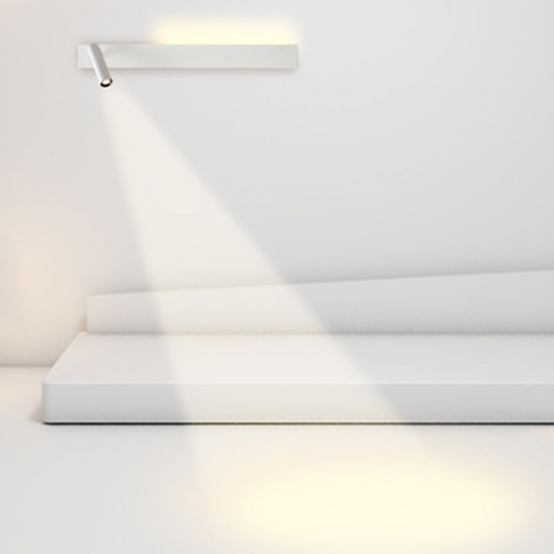 Square Shape Metal Wall Light Modern Style 2 Lights Wall Mount Light