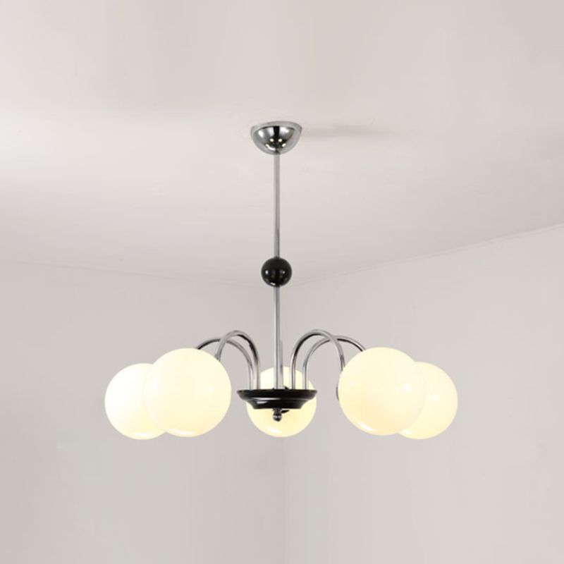 Moderner künstlerischer Anhänger Light Glass Globe Kronleuchter für Wohnzimmer